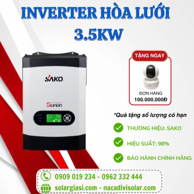 Inverter Sako 24VDC SUNON PRO 3,5KW Inverter Sako 24VDC SUNON PRO 3,5KW