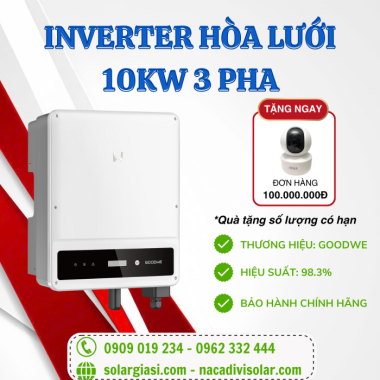 Inverter Goodwe 10KW 3 Pha