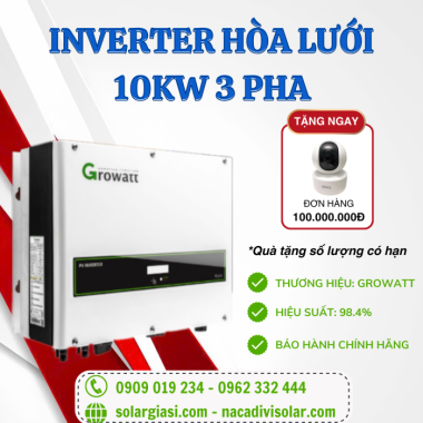 Inverter Growatt 10kW (10000TL3-S) Inverter Growatt 10kW (10000TL3-S)