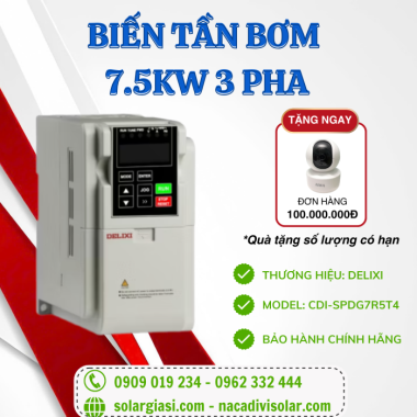 Biến Tần Bơm 7.5kw 3 Pha CDI-SPDG7R5T4 Biến Tần Bơm 7.5kw 3 Pha CDI-SPDG7R5T4