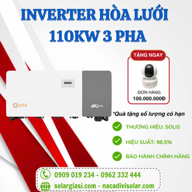 Inverter Solis 110kW I Biến tần Solis-110K-5G 110kW Inverter Solis 110kW I Biến tần Solis-110K-5G 110kW