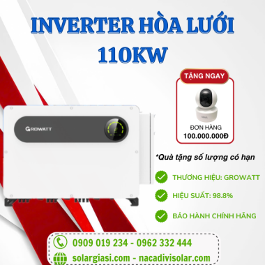 Inverter Growatt 110kW MAX 110KTL3-X LV