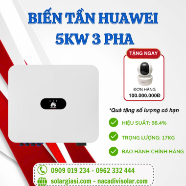 Inverter Huawei 5kW 3 pha SUN2000-5KTL-M1 Inverter Huawei 5kW 3 pha SUN2000-5KTL-M1