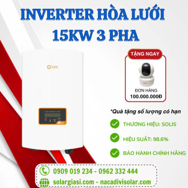 Inverter Solis 3 Pha 15kW S5-GR3P15K