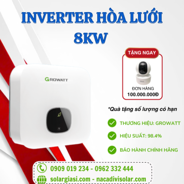 Biến tần Growatt 8kW | Growatt MIN 8000TL-X Biến tần Growatt 8kW | Growatt MIN 8000TL-X