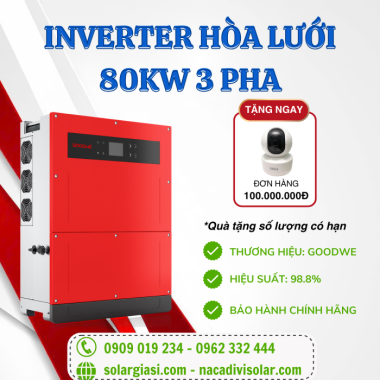 Inverter Goodwe 80kW 3 Pha