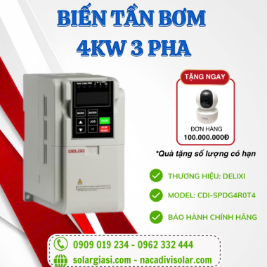 Biến Tần Bơm 4kw 3Pha CDI-SPDG4R0T4 Biến Tần Bơm 4kw 3Pha CDI-SPDG4R0T4