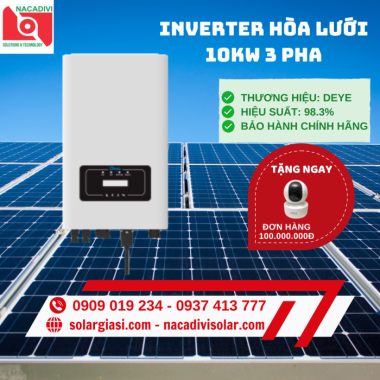 Inverter Hòa Lưới 10kW 3 Pha - SUN-10K-G06 Inverter Hòa Lưới 10kW 3 Pha - SUN-10K-G06