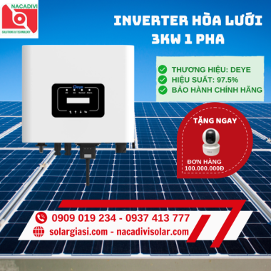Inverter Hòa Lưới Deye SUN-3K-G04P1-EU-AM1 Inverter Hòa Lưới Deye SUN-3K-G04P1-EU-AM1