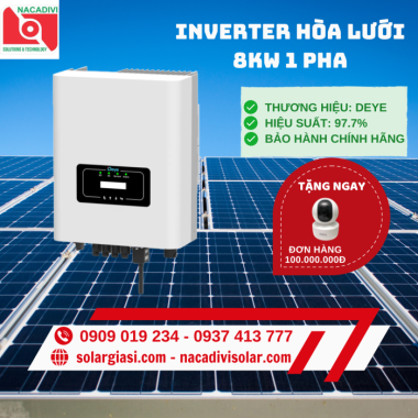 Inverter hòa lưới Deye SUN-8K-G02P1-EU-AM2 Inverter hòa lưới Deye SUN-8K-G02P1-EU-AM2