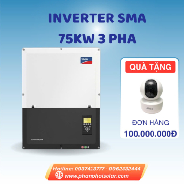 Inverter Hòa Lưới SMA Sunny Highpower Peak1 75kW 3 pha 380V