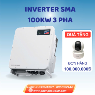 Inverter Hòa Lưới SMA Sunny Highpower Peak3 100kW 3 pha 380V