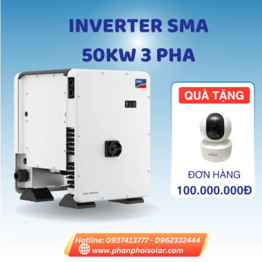 Inverter Hòa Lưới SMA Sunny Tripower Core1 50kW 3 pha 380V