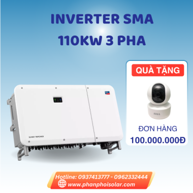 Inverter Hoà Lưới SMA Sunny Tripower Core2 110kW 3 pha 380V