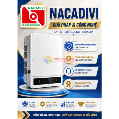 INVERTER HYBRID 3 PHA ÁP CAO - GW50K-ET-10