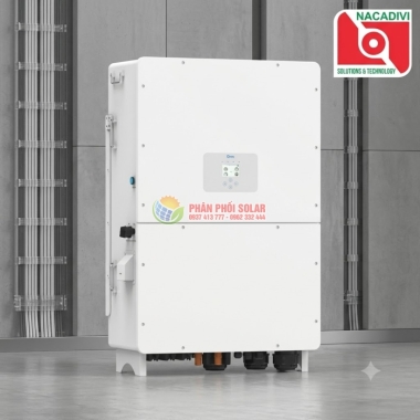 Inverter Hybrid Deye 100kW 3 Pha áp cao SUN-100K-SGO2HP3-EU-GM10