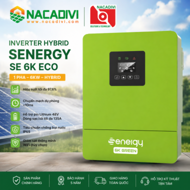 INVERTER HYBRID SENERGY - 1PHA SE 6K ECO