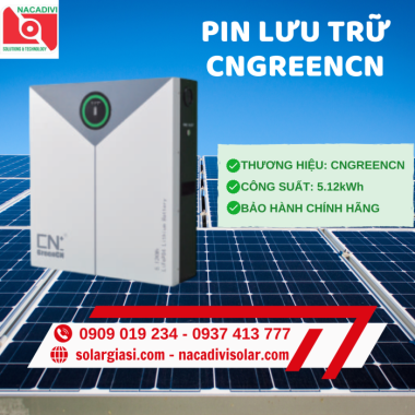 Pin lưu trữ LF-WPS-51.2V100AH-E/5.12KWH-CELL EVE LOẠI A
