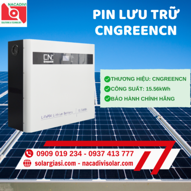 Pin lưu trữ LF-WPS-51.2V304AH-A/15.56KWh - CELL AESC LOẠI A
