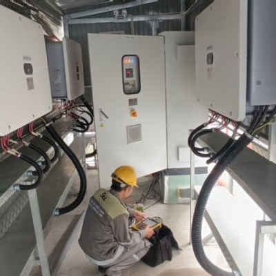 Nacadivi Thi Công Lắp Đặt Điện Năng Lượng 1MkW tại Bình Dương