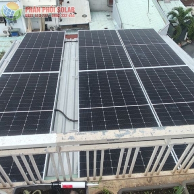Nacadivi Thi Công Lắp Đặt Điện Năng Lượng Áp Mái Hộ Gia Đình 8Kwp tại TP Thủ Đức - TPHCM