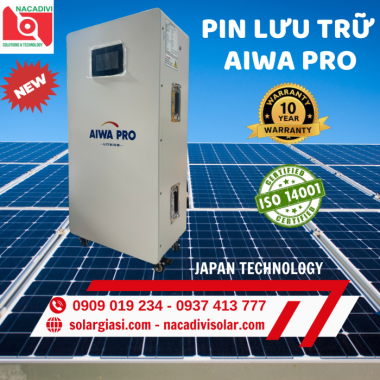 Pin Lithium 51.2V-314Ah (16kWh) – Pin Lưu Trữ Aiwa Pro LTM A10017-AW Pin Lithium 51.2V-314Ah (16kWh) – Pin Lưu Trữ Aiwa Pro LTM A10017-AW