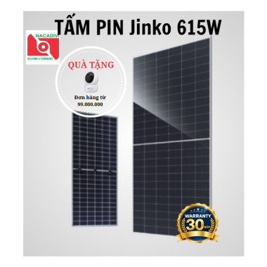 Tấm Pin Năng Lượng Mặt Trời Jinko 620W