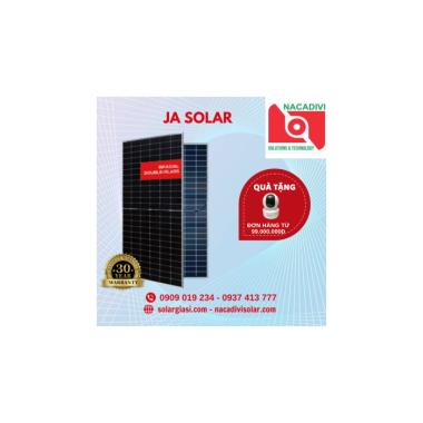 Tấm Pin Năng Lượng Mặt Trời JA 625W